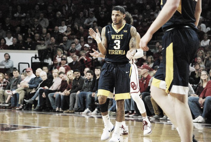 West Virginia holds off Young, Oklahoma 75-73
