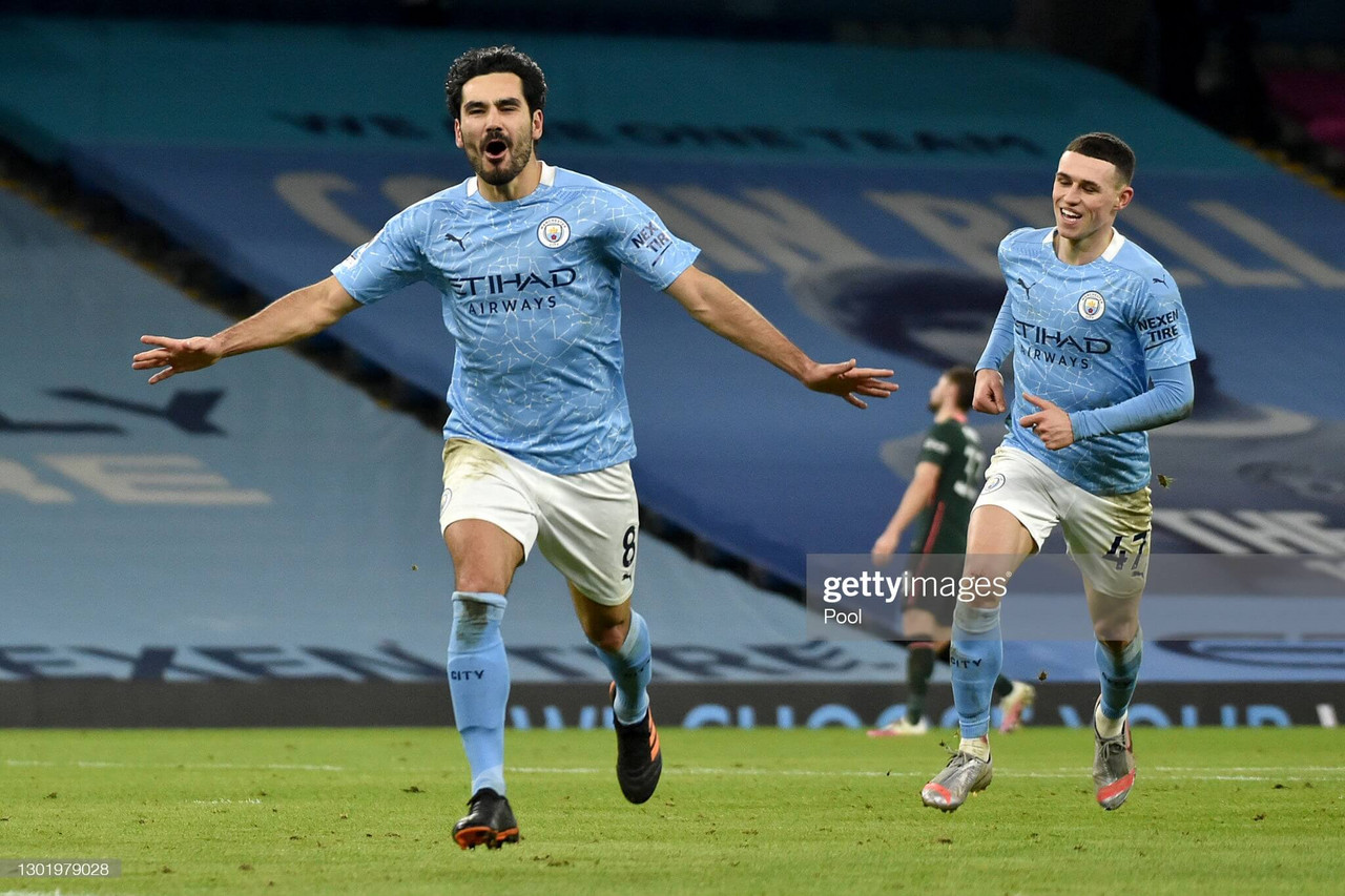 Manchester City 3-0 Tottenham Hotspur: Gundogan-inspired City brush past Spurs to increase their lead at the top