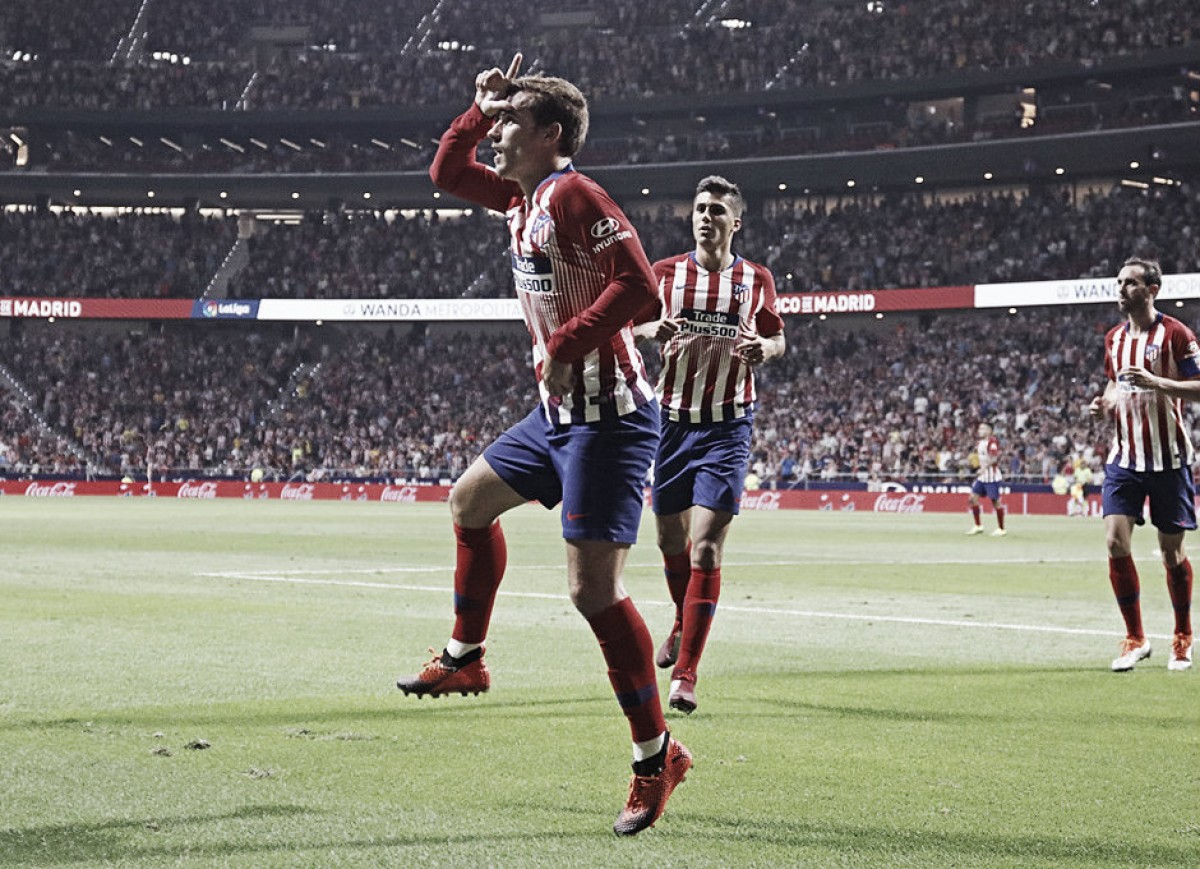 Griezmann está contento en el Atlético de Madrid
