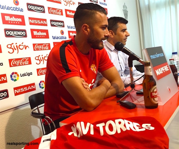 La trayectoria de Xavi Torres hasta llegar al Sporting