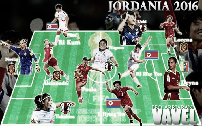 Mundial sub 17 Jordania, el once de VAVEL