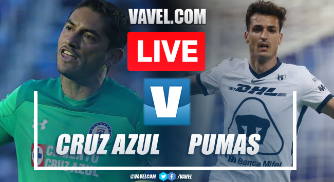 cruz azul vs pumas unam lineups