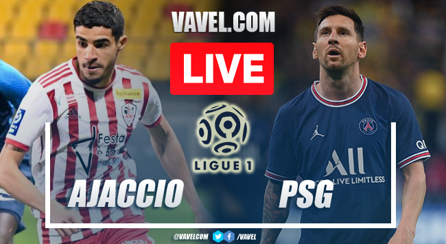 Goals and Highlights AC Ajaccio 03 PSG in Ligue 1 2022  11/22/2022