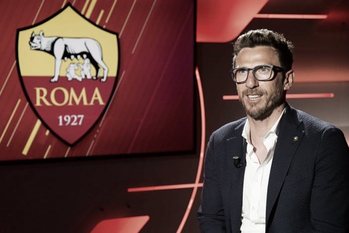 Roma, Di Francesco: "Sarei contento di riabbracciare Totti. Scudetto? Dipende..."