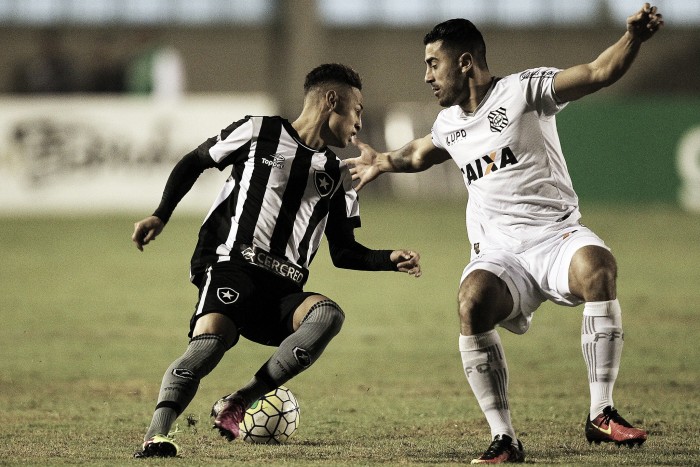 Botafogo e Figueirense travam duelo por objetivos opostos no Brasileirão