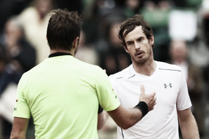 Murray faces Wawrinka in French Open semifinals Murray faces Wawrinka in French Open semifinals