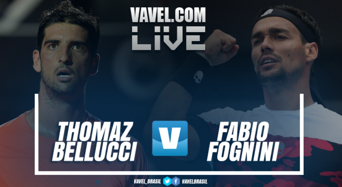 Thomaz Bellucci perde para Fabio Fognini pelo Rio Open 2018 (1-2)