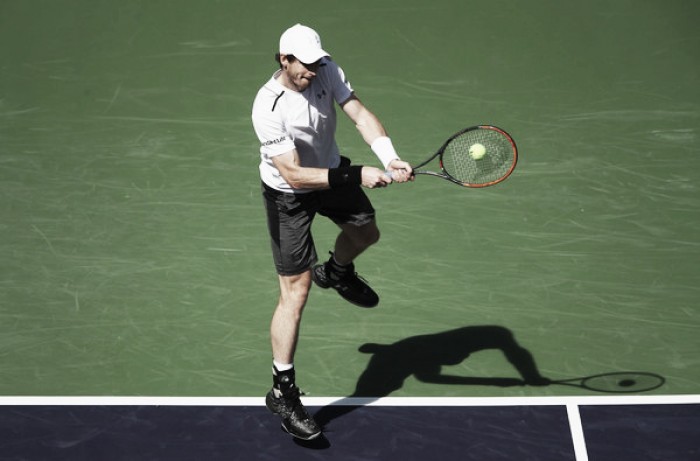 Murray, sobre el cuadro de Indian Wells: "Es increíble"