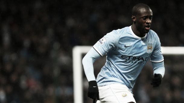 Yaya Touré out for two weeks