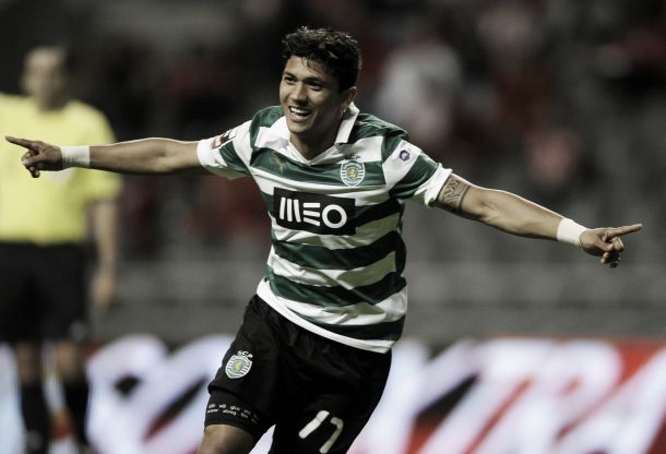 Montero anotó doblete en la goleada del Sporting en la Copa de Portugal