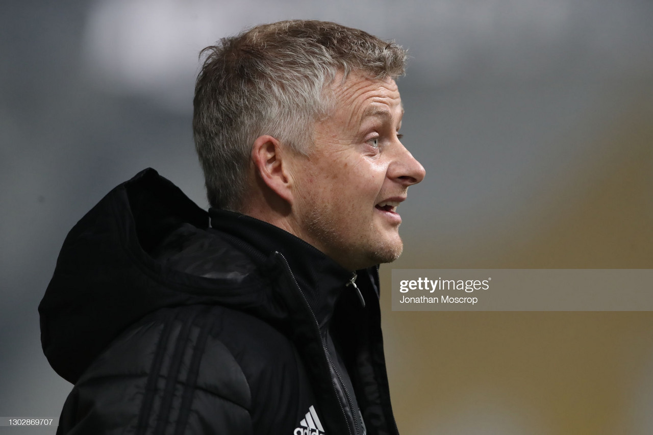 Solskjaer reacts to United taking control of Europa League tie