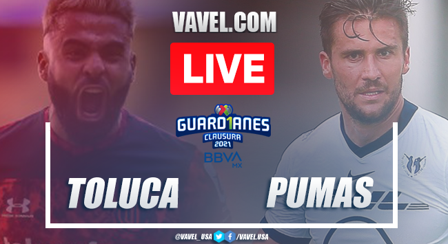 Goals And Highlights Toluca 1 0 Pumas 2021 Liga Mx 07 02 2021 Vavel Usa