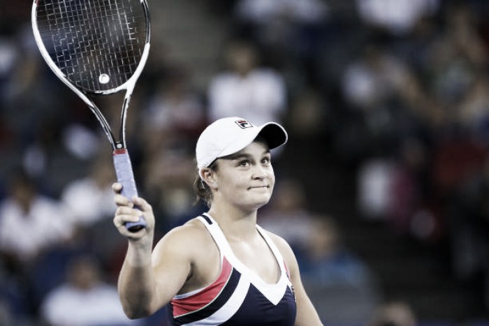 Barty seals first Premier 5 final with Ostapenko victory Barty seals first Premier 5 final with Ostapenko victory