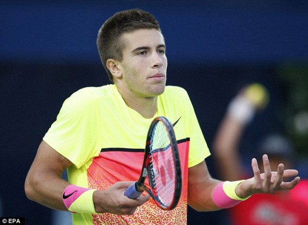 Borna Coric, Elias Ymer Part With Coaches