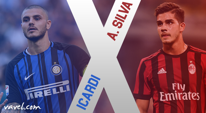 Muitos gols e marketing: dérbi entre Inter e Milan reserva grande duelo de Icardi x André Silva