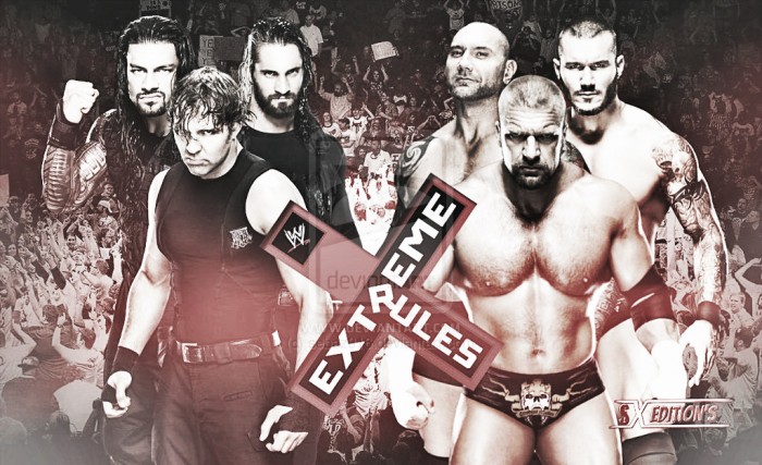 Vista al pasado: The Shield - Evolution, Extreme Rules 2014