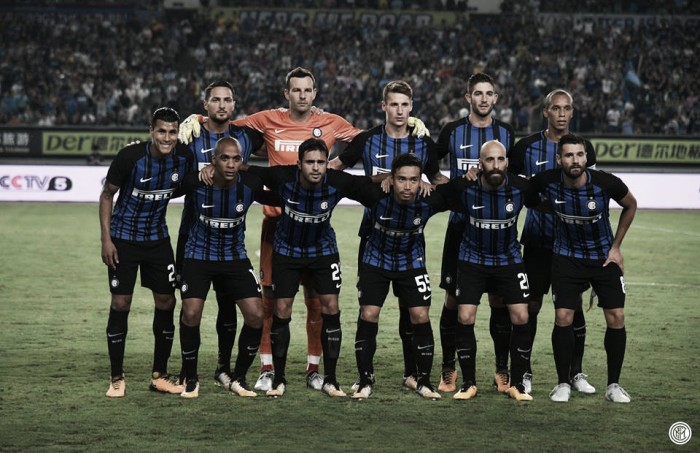 Inter, segnali positivi contro il Lione: è 1-0 nel segno di Jovetic
