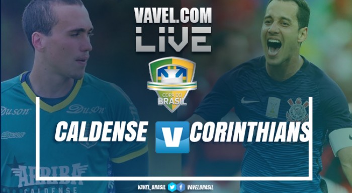 Resultado Caldense x Corinthians na Copa do Brasil 2017 (0-1)