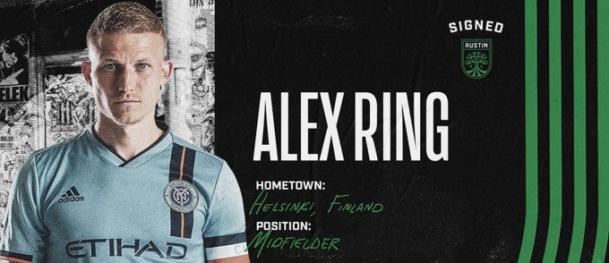 Austin FC ficha a Alexander Ring Austin FC ficha a Alexander Ring