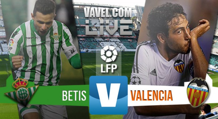 Resultado Real Bétis x Valencia no Campeonato Espanhol 2015/16 (1-0)