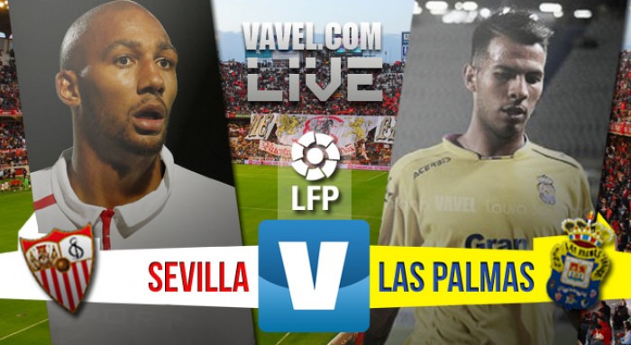 Resultado Sevilla x Las Palmas no Campeonato Espanhol 2015/16 (2-0)