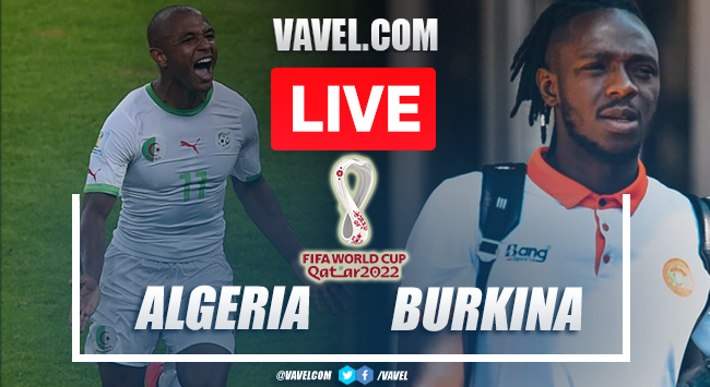 Goals and Highlights Algeria 2- 2 Burkina in African Qualifiers.