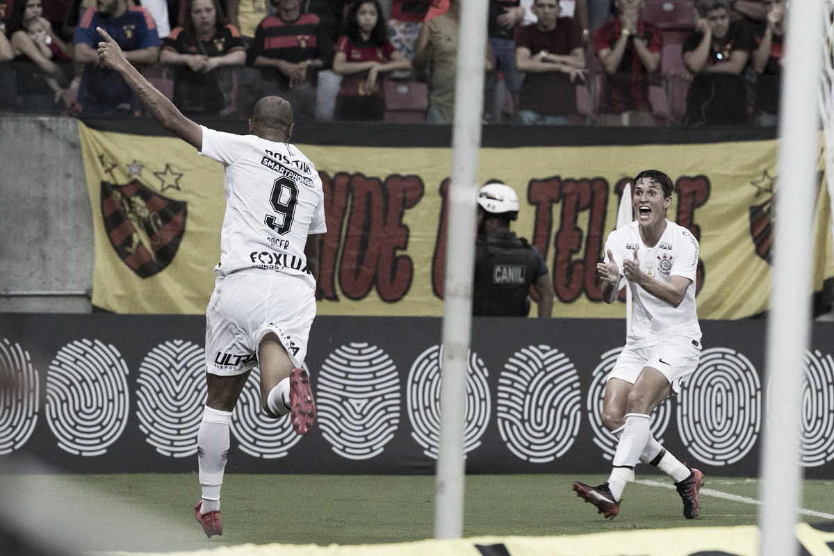 Roger ressalta primeiro gol com a camisa do Corinthians: "Tira um peso das costas"