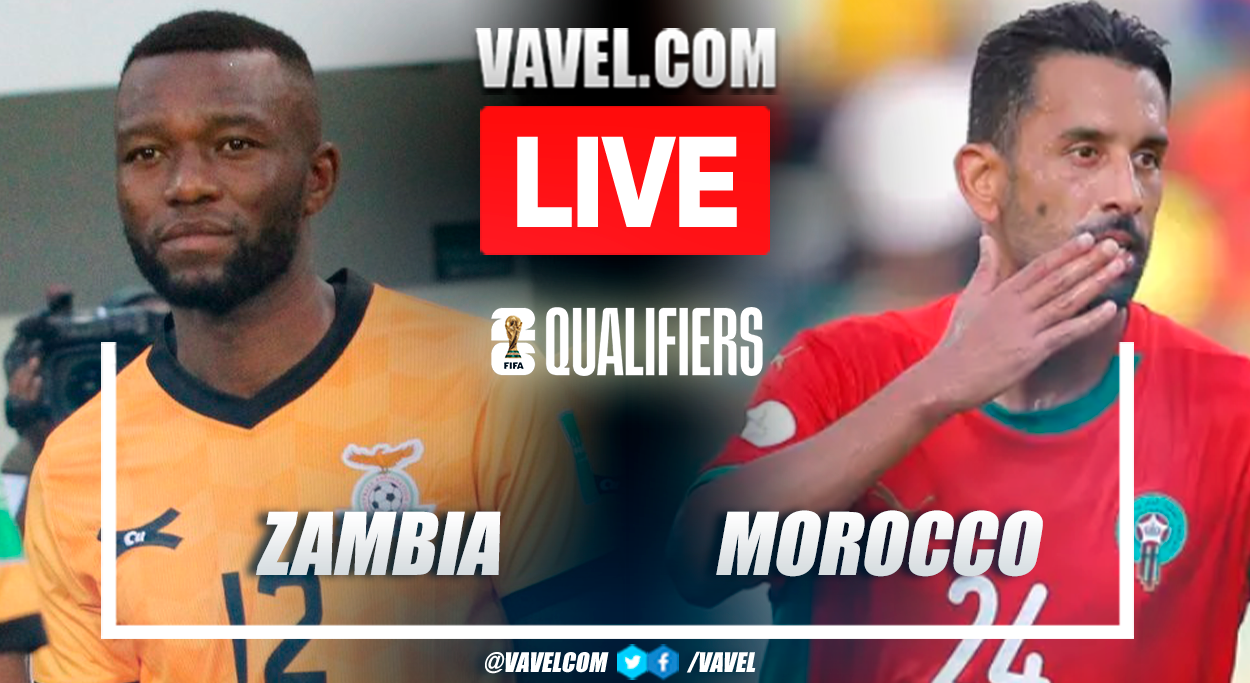 Goals and Highlights: Zambia 0-2 Morocco in FIFA World Cup 2026 Qualifiers