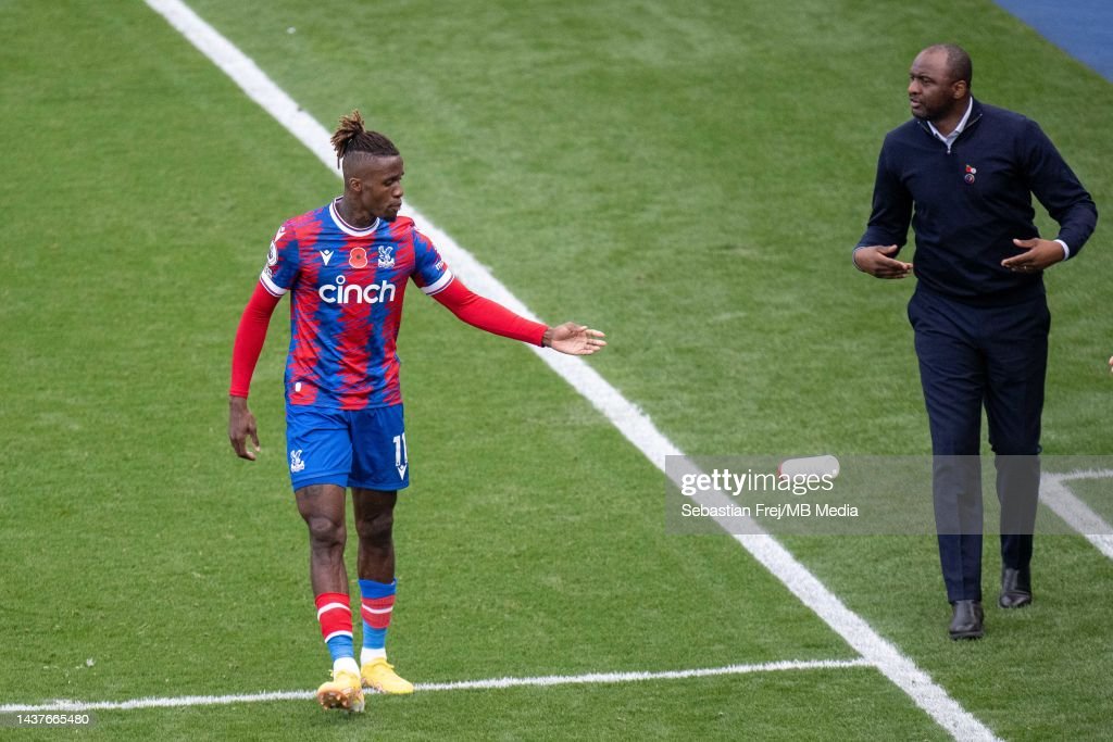 Vieira on Zaha staying- "I don't see a reason why not"