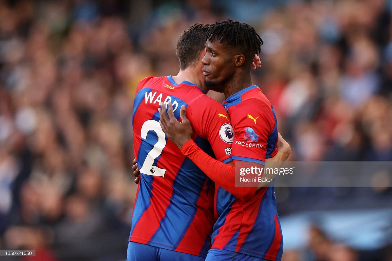 Manchester City 0-2 Crystal Palace - Wilfried Zaha haunts 10-man City