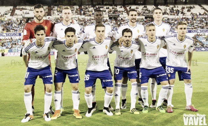 Real Zaragoza - Real Valladolid: puntuaciones Real Zaragoza, Segunda Ronda Copa del Rey