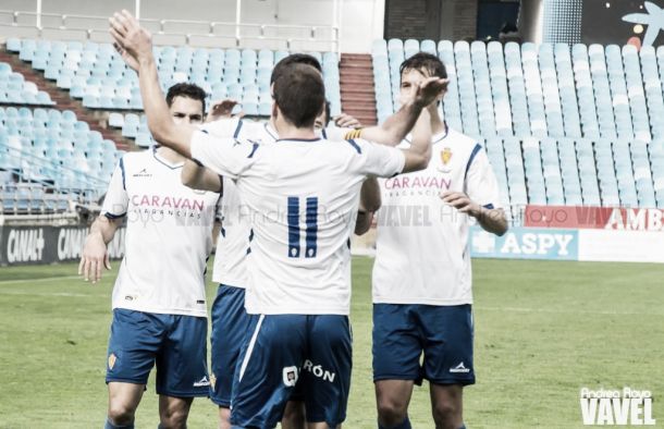 Sufrida y trabajada victoria que mete al Deportivo Aragón en semifinales