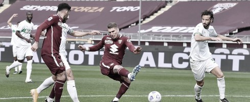 Torino consegue grande virada para cima do Sassuolo na Serie A