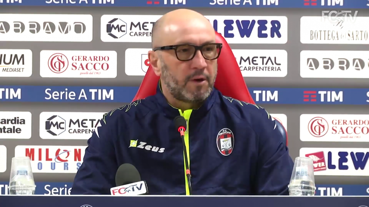 Serie A, Crotone - Sampdoria: le parole di Zenga: "Non abbiamo mollato, è stata fatta una buona partita"