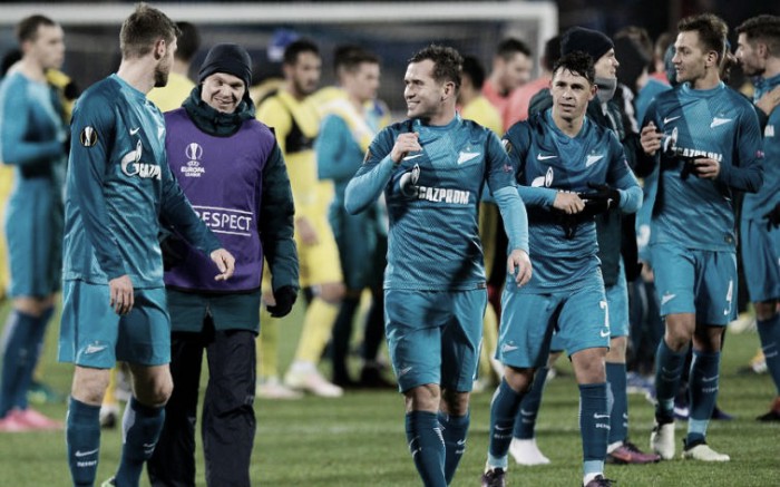 Zenit y Krasnodar, a dieciseisavos de final de la Europa League