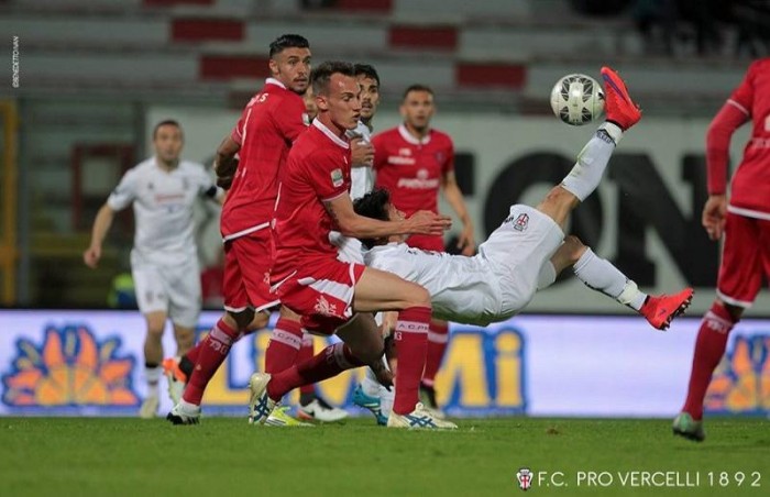 Serie B, la Pro Vercelli vede la salvezza: 1-2 a Perugia