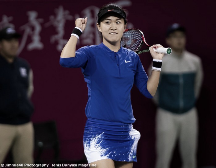 WTA Tianjin: Zhu Lin produces huge shock, sends Petra Kvitova out of the tournament
