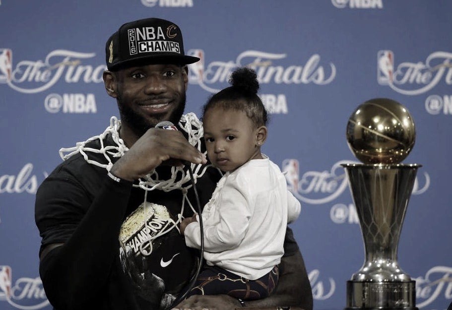 LeBron's 5-year-old daughter launches her Youtube Channel 