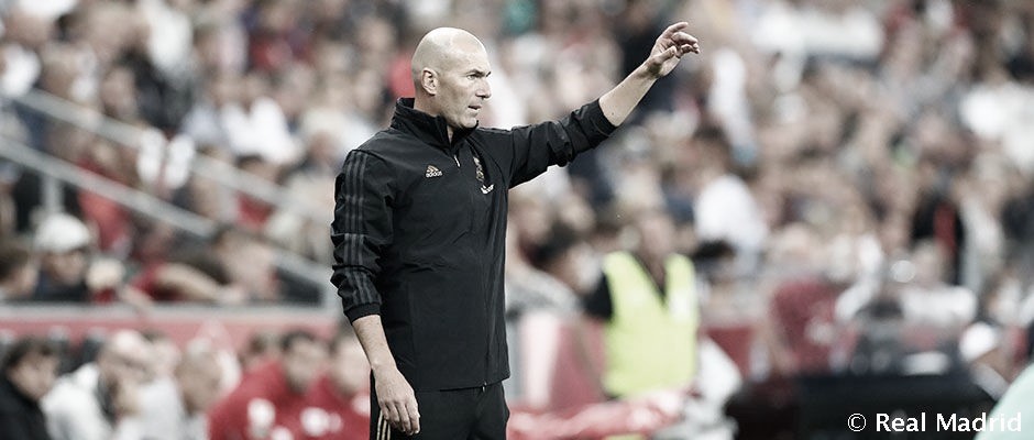 Zidane: “Cada día estamos mejor. La
actuación en este partido lo confirma”

