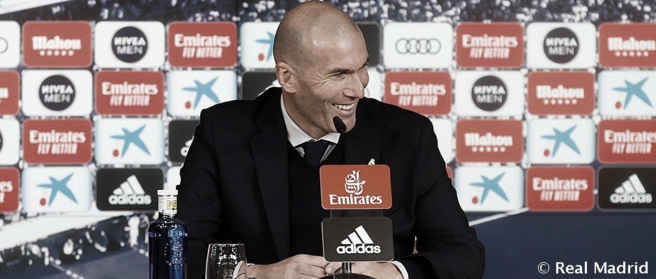 Zidane: "Vinicius lo ha hecho muy bien hoy, yo no le exijo goles"