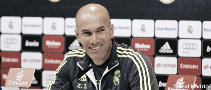 Zidane: "Ante Las Palmas será un encuentro complicado y pondré el mejor once"