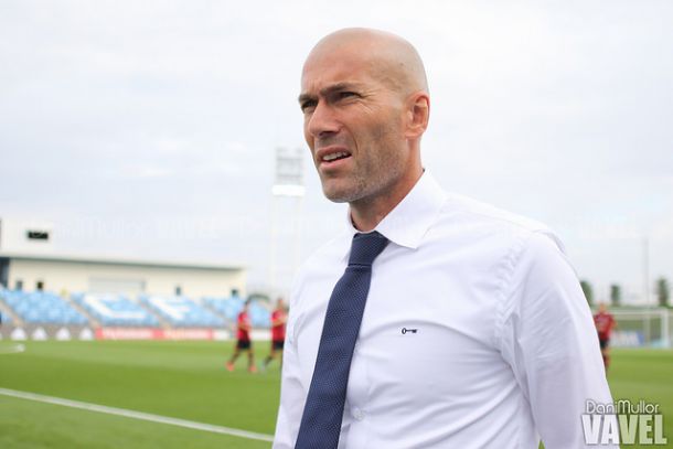 Zidane: "Estoy contento porque el esfuerzo de los chicos ha sido recompensado"