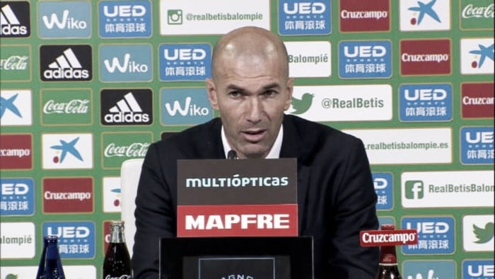 Zidane ci va cauto: "Per passare dobbiamo giocare bene anche domani, la Roma è forte"