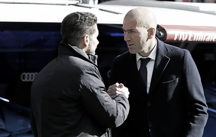 Liga, Zidane e Simeone scaldano il derby di Madrid