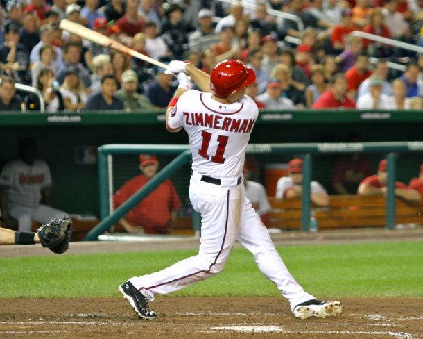 Washington Nationals' Ryan Zimmerman Activated For Tonight's Game