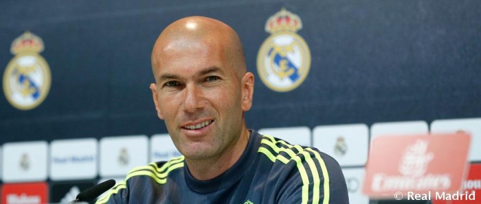 Zinedine Zidane: "Siempre sacaré el mejor equipo que yo vea"