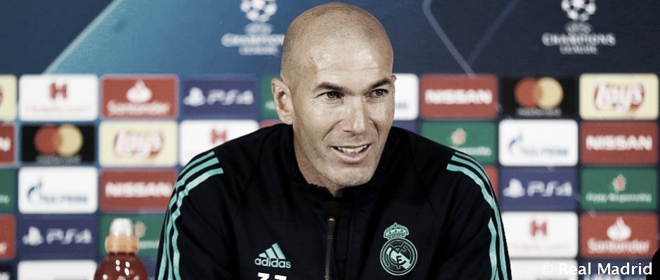 Zidane: "Sabemos lo que nos jugamos"