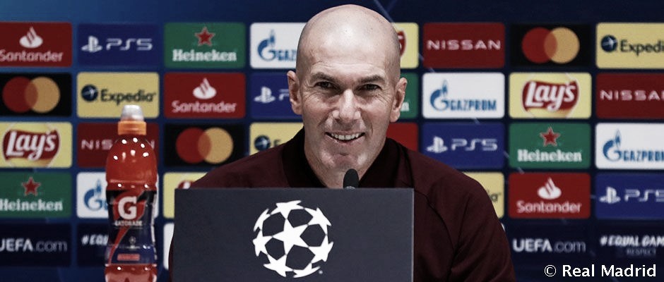 Zidane: “Queremos ganar, no hay que mirar el empate”