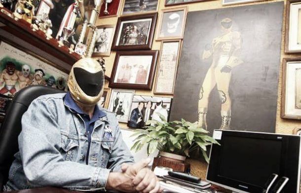 Tinieblas le augura éxito a su empresa de Lucha Libre Tinieblas le augura éxito a su empresa de Lucha Libre