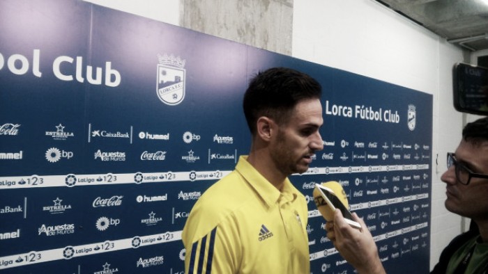 Rubén Cruz y Alberto Perea pasan por zona mixta Rubén Cruz y Alberto Perea pasan por zona mixta